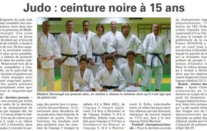 Ceinture noire Méderic