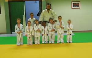 Remise de médailles au baby-judo