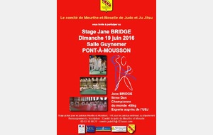 Stage Jane Brige 19/06/2016