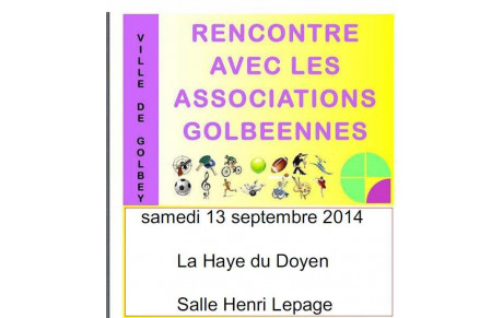 Rencontre avec les associations Golbéennes