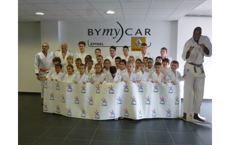 Démo de Judo chez Renault