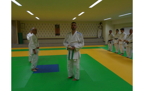 La ceinture verte pour Nicolas