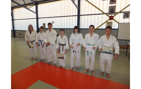 Diplôme d'arbitre départemental pour Médéric