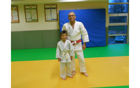 Changement de ceinture pour Oscar