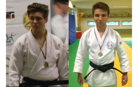 Médéric et Simon champions des Vosges