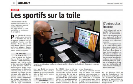 Notre site à l'honneur dans la presse