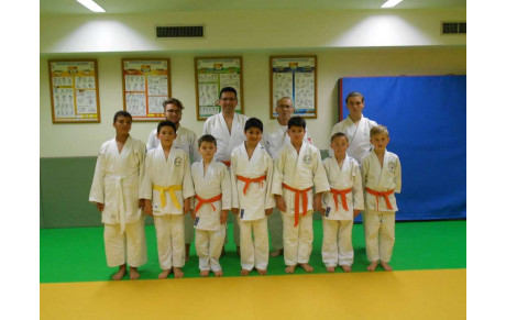 Retour de Bernard en judogi